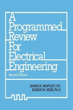 Cover A Programmed Review for Electrical Engineering (eBook, PDF)