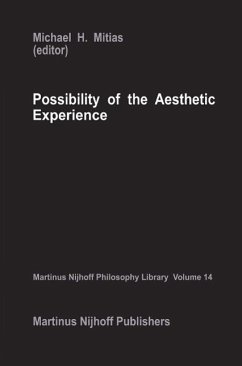 Possibility of the Aesthetic Experience (eBook, PDF)