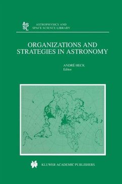Cover Organizations and Strategies in Astronomy (eBook, PDF)