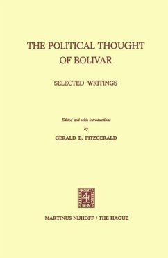 Cover The Political Thought of Bolivar (eBook, PDF)