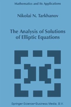 Cover The Analysis of Solutions of Elliptic Equations (eBook, PDF)