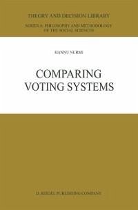 Comparing Voting Systems (eBook, PDF) - Nurmi, Hannu