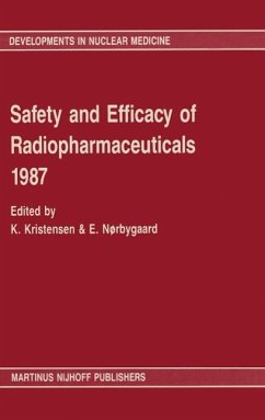 Cover Safety and efficacy of radiopharmaceuticals 1987 (eBook, PDF)