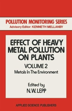 Effect of Heavy Metal Pollution on Plants (eBook, PDF)