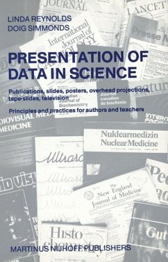 Presentation of Data in Science (eBook, PDF) - Reynolds, L.; Simmonds, D.