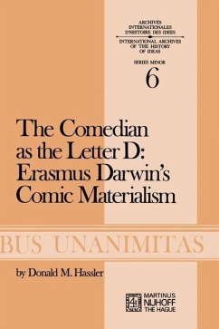 Cover The Comedian as the Letter D: Erasmus Darwin's Comic Materialism (eBook, PDF)