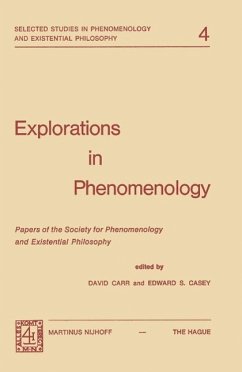 Explorations in Phenomenology (eBook, PDF) - Carr, David; Casey, E. S.