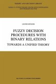 Fuzzy Decision Procedures with Binary Relations (eBook, PDF)