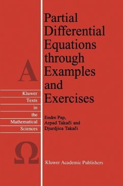 Partial Differential Equations through Examples and Exercises (eBook, PDF) - Pap, E.; Takaci, Arpad; Takaci, Djurdjica