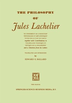 Cover The philosophy of Jules Lachelier (eBook, PDF)