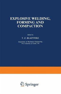 Cover Explosive Welding, Forming and Compaction (eBook, PDF)
