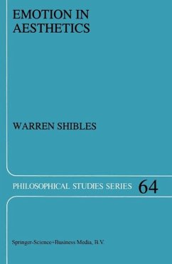 Emotion in Aesthetics (eBook, PDF) - Shibles, Warren A.