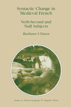 Syntactic Change in Medieval French (eBook, PDF) - Vance, Barbara S.
