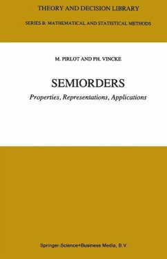 Semiorders (eBook, PDF) - Pirlot, Marc; Vincke, P.