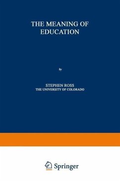 Cover The Meaning of Education (eBook, PDF)