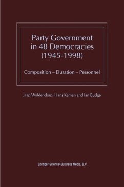 Party Government in 48 Democracies (1945-1998) (eBook, PDF) - Woldendorp, J. J.; Keman, Hans; Budge, I.