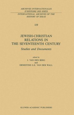 Jewish-Christian Relations in the Seventeenth Century (eBook, PDF)