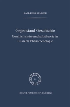 Gegenstand Geschichte (eBook, PDF) - Lembeck, K. -H.