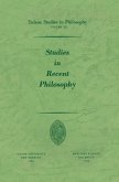 Studies in Recent Philosophy (eBook, PDF)