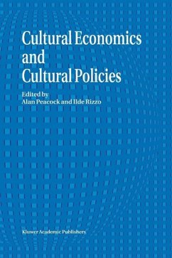 Cover Cultural Economics And Cultural Policies (eBook, PDF)