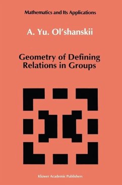 Geometry of Defining Relations in Groups (eBook, PDF) - Ol'shanskii, A. Yu.