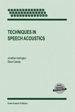 Cover Techniques in Speech Acoustics (eBook, PDF)