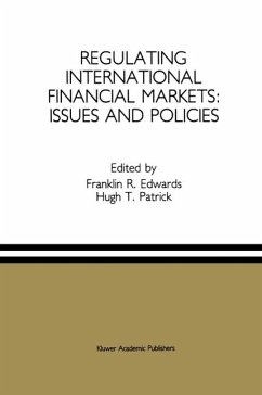 Regulating International Financial Markets: Issues and Policies (eBook, PDF)