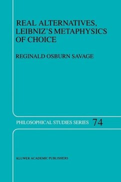 Cover Real Alternatives, Leibniz's Metaphysics of Choice (eBook, PDF)