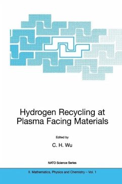 Hydrogen Recycling at Plasma Facing Materials (eBook, PDF)