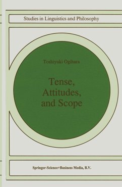 Tense, Attitudes, and Scope (eBook, PDF) - Ogihara, T.