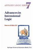 Advances in Intensional Logic (eBook, PDF)