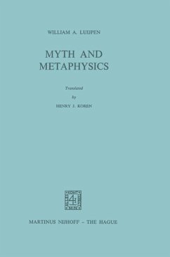 Myth and Metaphysics (eBook, PDF) - Luijpen, W. A.