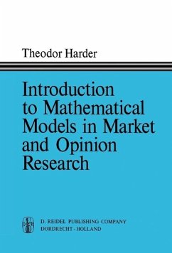 Introduction to Mathematical Models in Market and Opinion Research (eBook, PDF) - Harder, T.