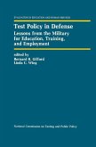 Test Policy in Defense (eBook, PDF)