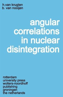 Cover Angular Correlations in Nuclear Disintegration (eBook, PDF)