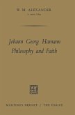 Johann Georg Hamann Philosophy and Faith (eBook, PDF)