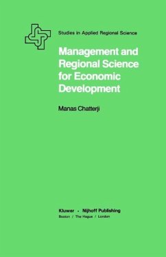 Management and Regional Science for Economic Development (eBook, PDF) - Chatterji, Manas