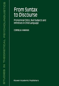 From Syntax to Discourse (eBook, PDF) - Hamann, C.