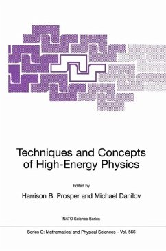 Techniques and Concepts of High-Energy Physics (eBook, PDF)