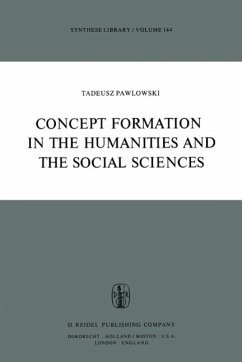 Concept Formation in the Humanities and the Social Sciences (eBook, PDF) - Pawlowski, T.