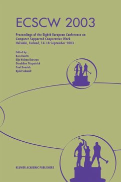 Cover ECSCW 2003 (eBook, PDF)