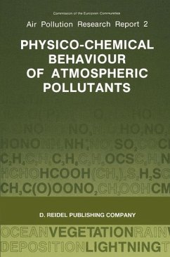 Cover Physico-Chemical Behaviour of Atmospheric Pollutants (eBook, PDF)