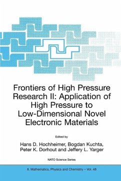 Cover Frontiers of High Pressure Research II: Application of High Pressure to Low-Dimensional Novel Electronic Materials (eBook, PDF)
