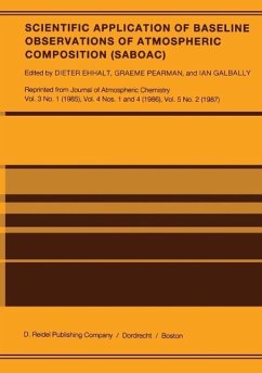 Scientific Application of Baseline Observations of Atmospheric Composition (SABOAC) (eBook, PDF)