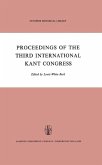 Proceedings of the Third International Kant Congress (eBook, PDF)