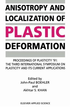 Anisotropy and Localization of Plastic Deformation (eBook, PDF)