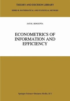 Cover Econometrics of Information and Efficiency (eBook, PDF)