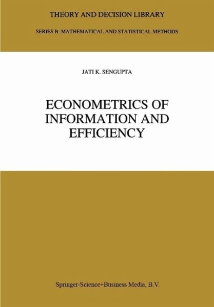 Econometrics of Information and Efficiency (eBook, PDF) Econometrics of Information and Efficiency (eBook, PDF)
