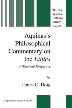 Aquinas's Philosophical Commentary on the Ethics (eBook, PDF) - Doig, J. C.