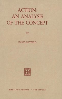 Action: An Analysis of the Concept (eBook, PDF) - Rayfield, D.